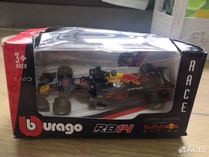 Модели formula 1 Red Bull 1 43 Bburago