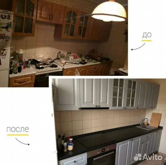 Реставрация, покраска, ремонт фасадов кухни
