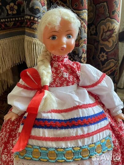 Кукла грелка на самовар, чайник. СССР