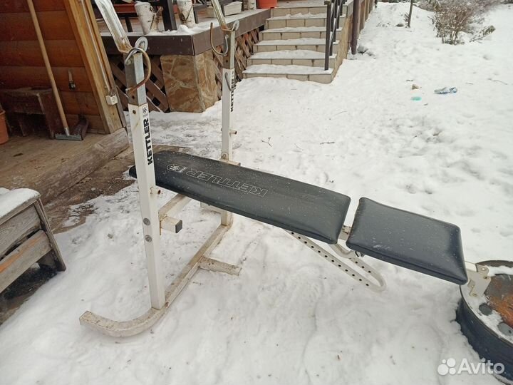 Скамейка для жима лежа кетлер