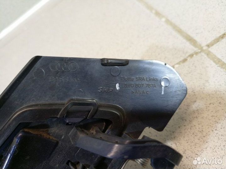 Крышка форсунки омывателя фары левая Audi A4 B9