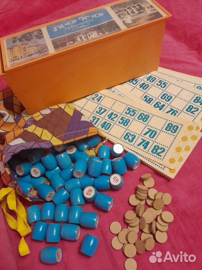 Лото сувенирное настольная игра СССР