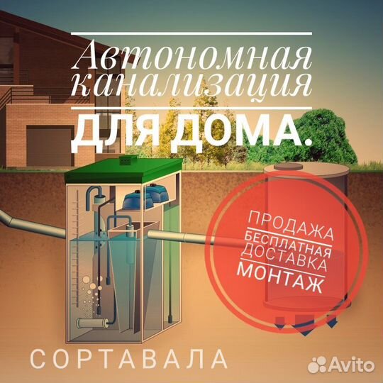 Септик для дома, установка под ключ за 1 день