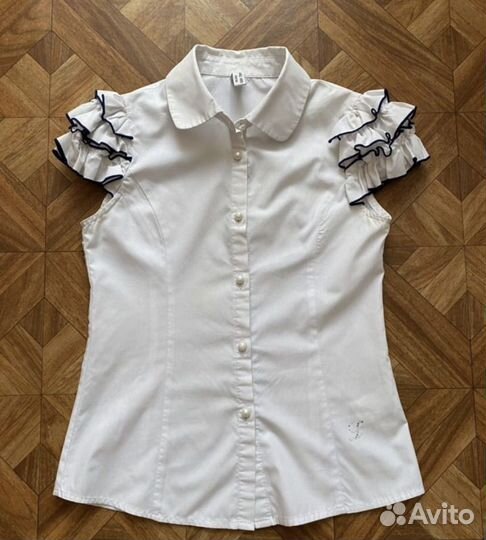 Блузки школьные пакетом 146-152