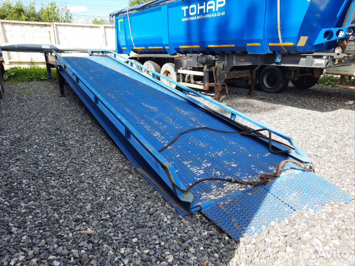 Мобильная Рампа Передвижная Эстакада Разгрузочная