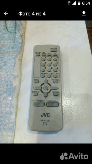 Пульт от телевизора JVC