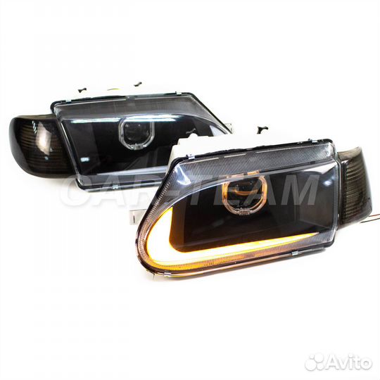 Фары «nike» с би-линзой на Ваз 2113, 2114, 2115