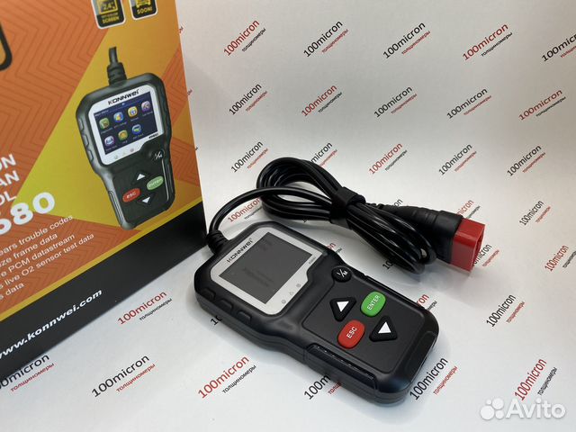 Диагностический сканер Konnwei KW680. Новый