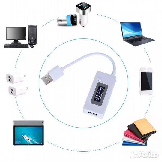 USB Тестер универсальный