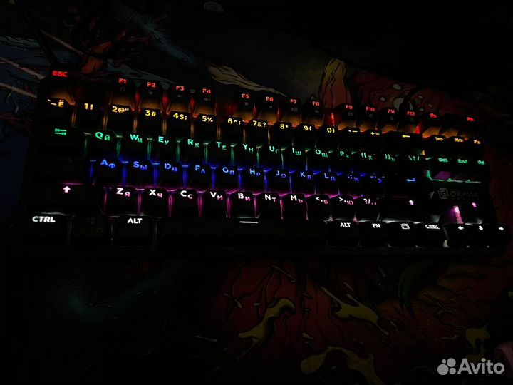 Игровая механическая клавиатура Оклик