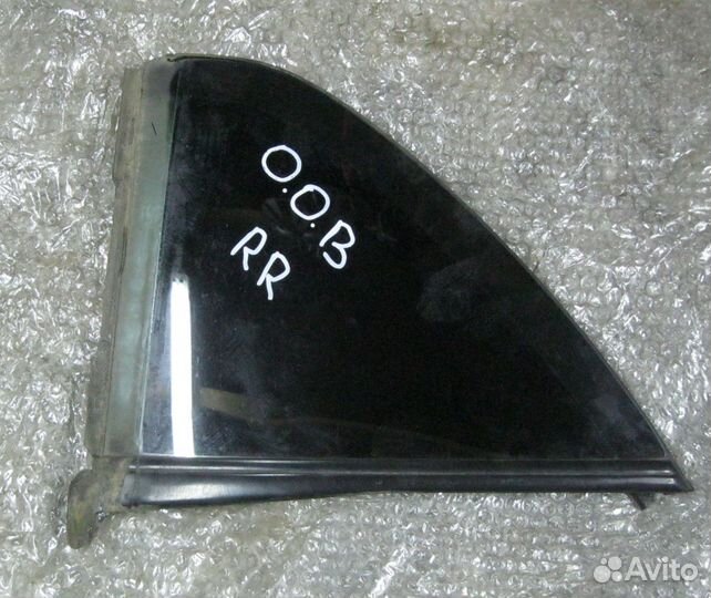 Стекло форточки заднее R Opel Omega B