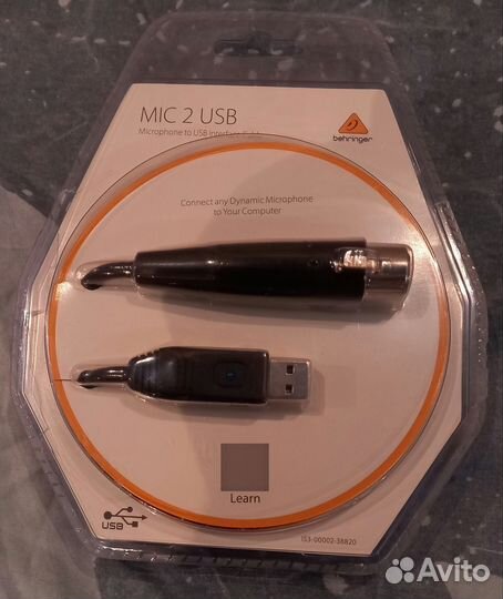 USB-интерфейс Behringer MIC 2 USB