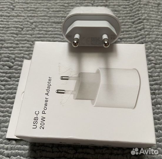 Адаптер apple USB-C 20w блок для iPhone и AirPods