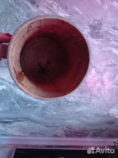 Пивная деревянная кружка