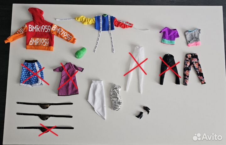 Одежда Барби looks, tooth fairy, аксессуары и др