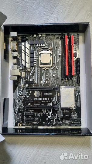 Мат. плата z270-p/Pentium g4560/озу8gb ddr4/кулер