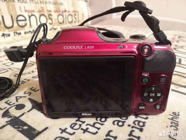 Зеркальный фотоаппарат nikon coolpix l820