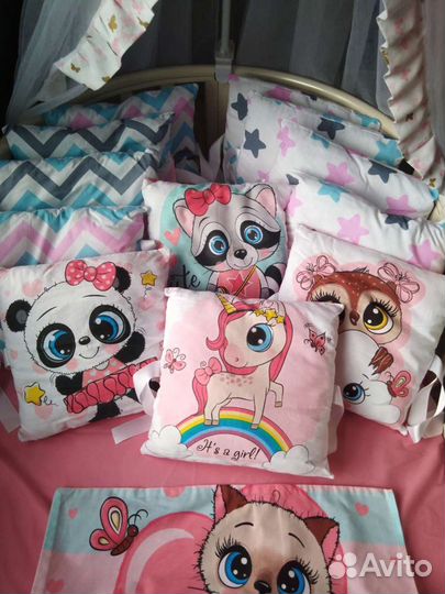 Комплект постельного белья для малышки