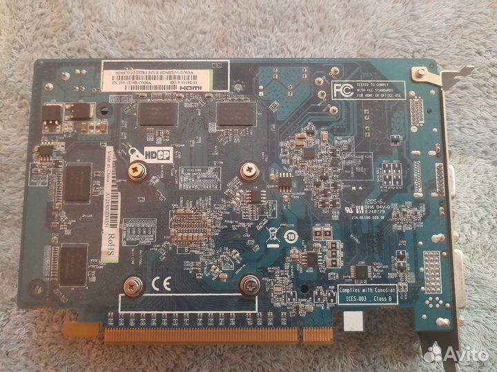 Видеокарта hd6670 1gb ddr3