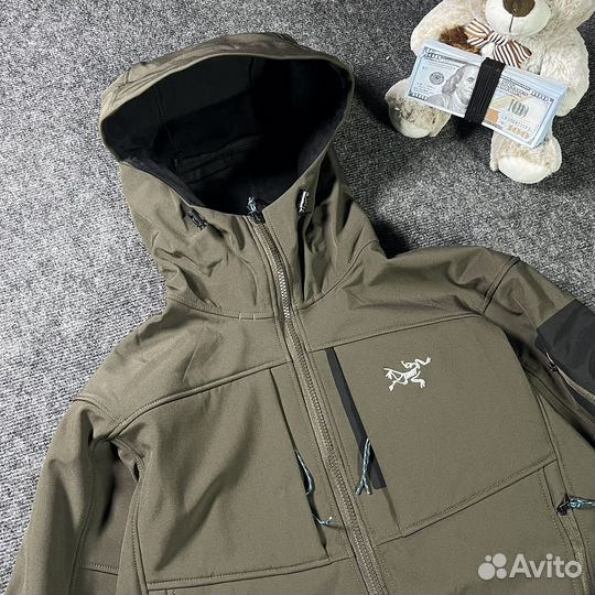 Весенняя зип худи Arcteryx SoftShell Gore-Tex