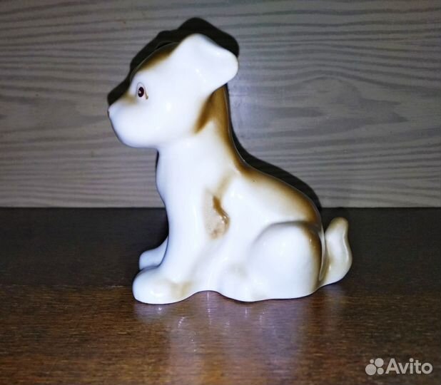 Статуэтки Кот-озорник и Щенок Полонное СССР