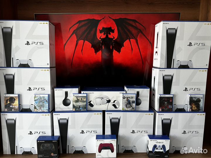 Sony playstation 5/Обмен PS4/Доставка и установка