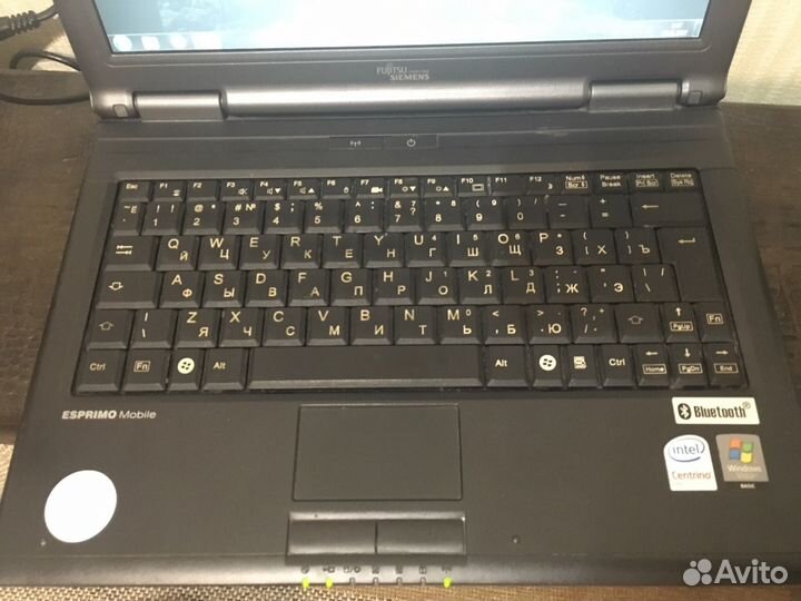 Ноутбук fujitsu siemens esprimo mobile u9200