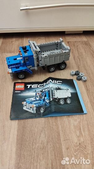 Лего 42023 только синяя машина