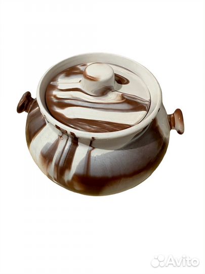 Супница глиняная посуда