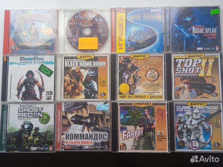 Компьютерные игры (сд диски)