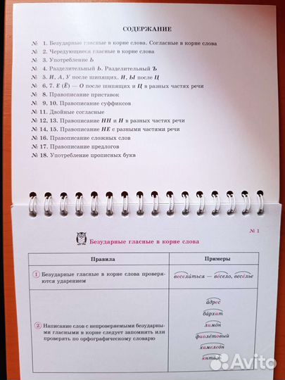 Сборник правил по русскому языку