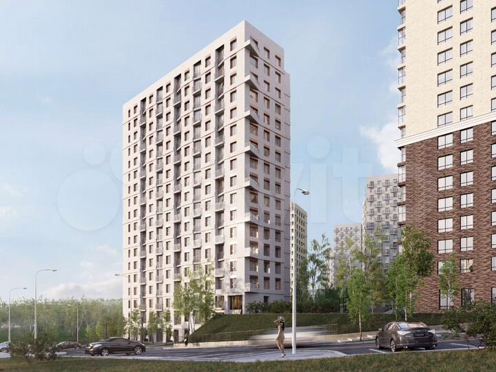 2-к. квартира, 56 м², 5/18 эт.