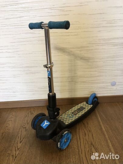 Самокат детский трехколесный Y-scoo trio
