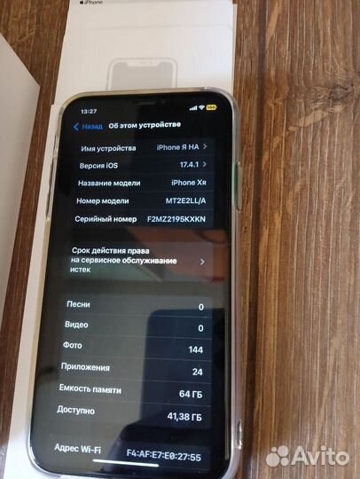 iPhone Xr, 64 ГБ