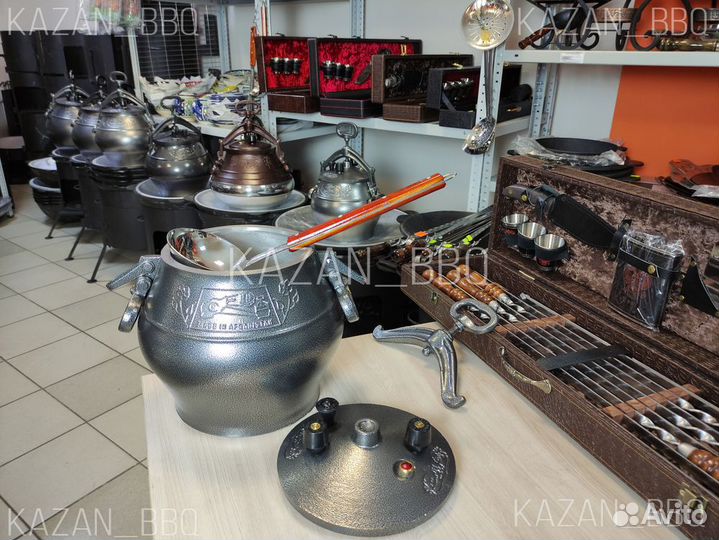 Aфгaнский кaзан 10 литpoв и половник