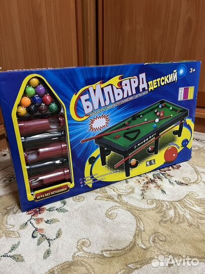 Игра детский бильярд