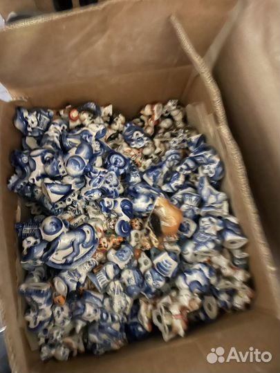 Фарфоровые статуэтки гжель