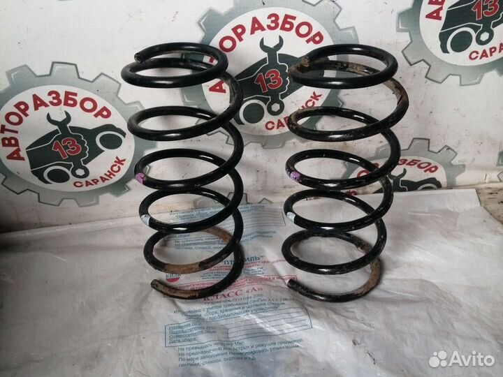 Пружины передние Chevrolet Aveo T250, МКПП