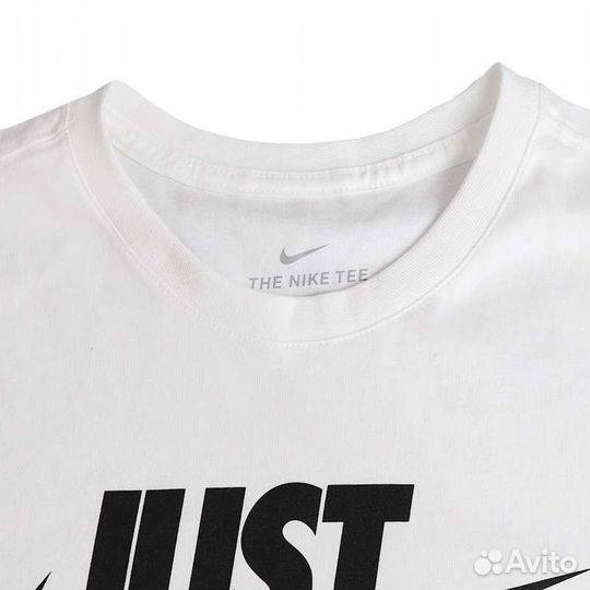 Оригинал Nike just DO IT swoosh White размер XXL