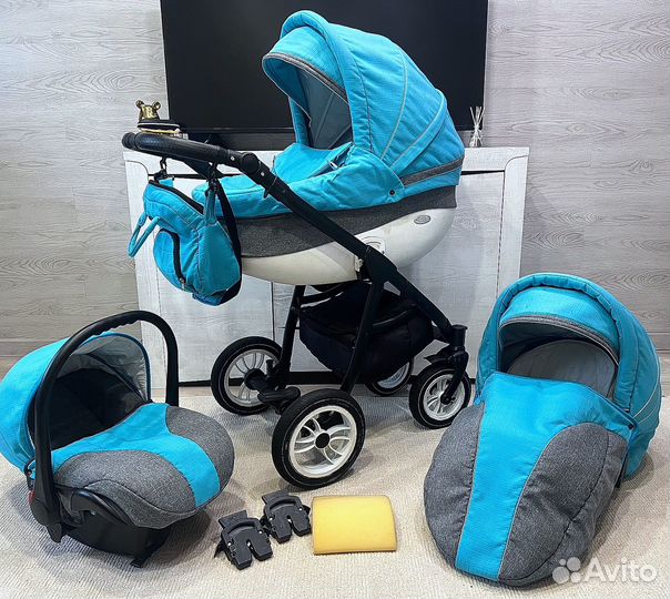 Коляска Verdi Faster Neo 3 в 1 (доставка)