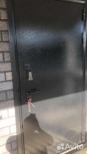 Дверь терморазрыв Букле Черный серый софт