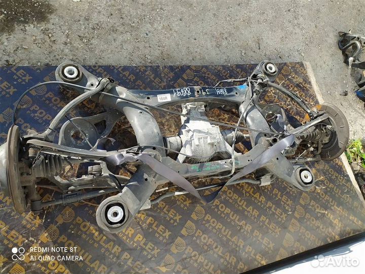 Балка задняя мост подрамник в сборе MB ML W164 мл