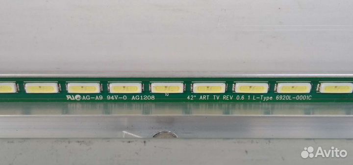 Светодиодная подсветка матрицы Philips 42pfl6097t