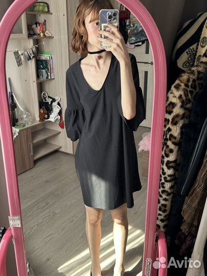 Сарафан черный