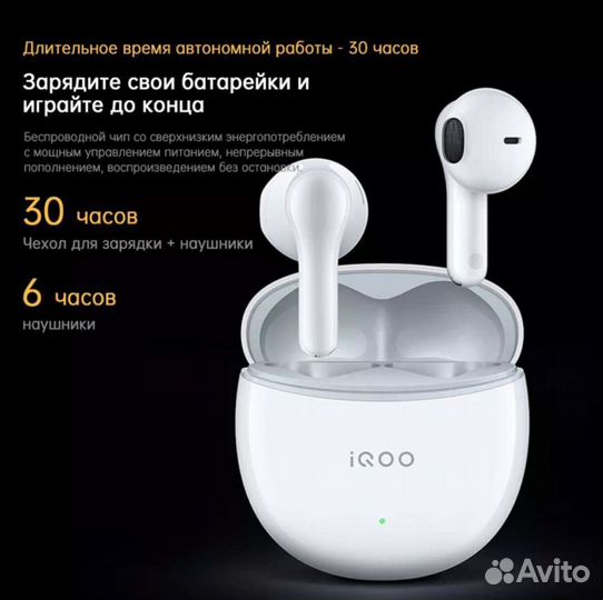 Наушники Vivo/iQOO TWS Air 2
