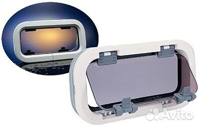 Иллюминатор «Standard» размер 2 дымчатое стекло/ра