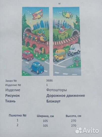 Шторы блэкаут (фотошторы)