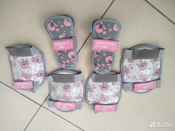 Набор защиты Kreiss розовый