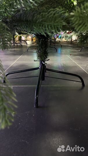 Ёлка искусственная 'Байкальская', литая+пвх