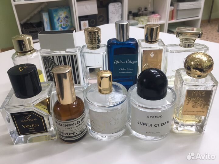 Парфюм Остатки в родных флаконах